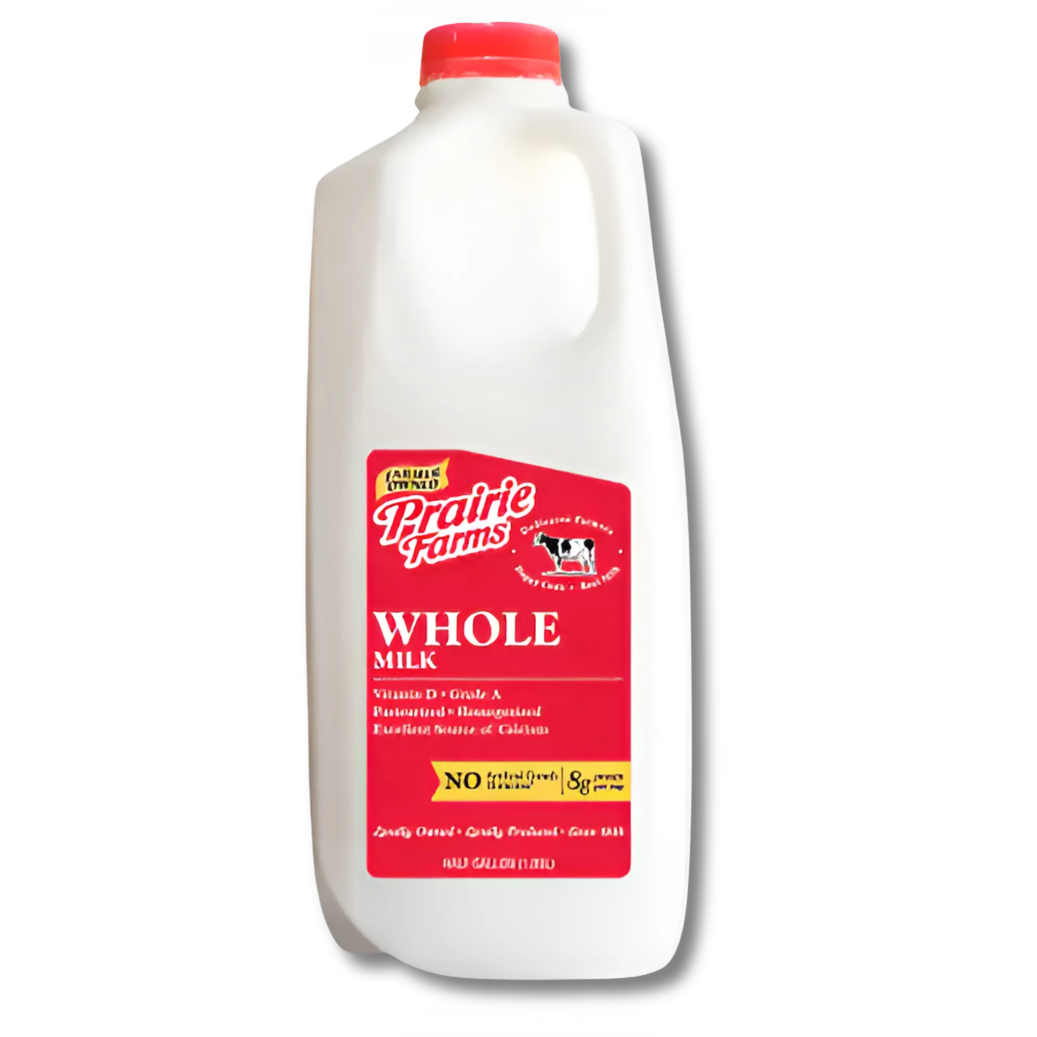 Whole Milk Prairie Farms 1/2 Gallon