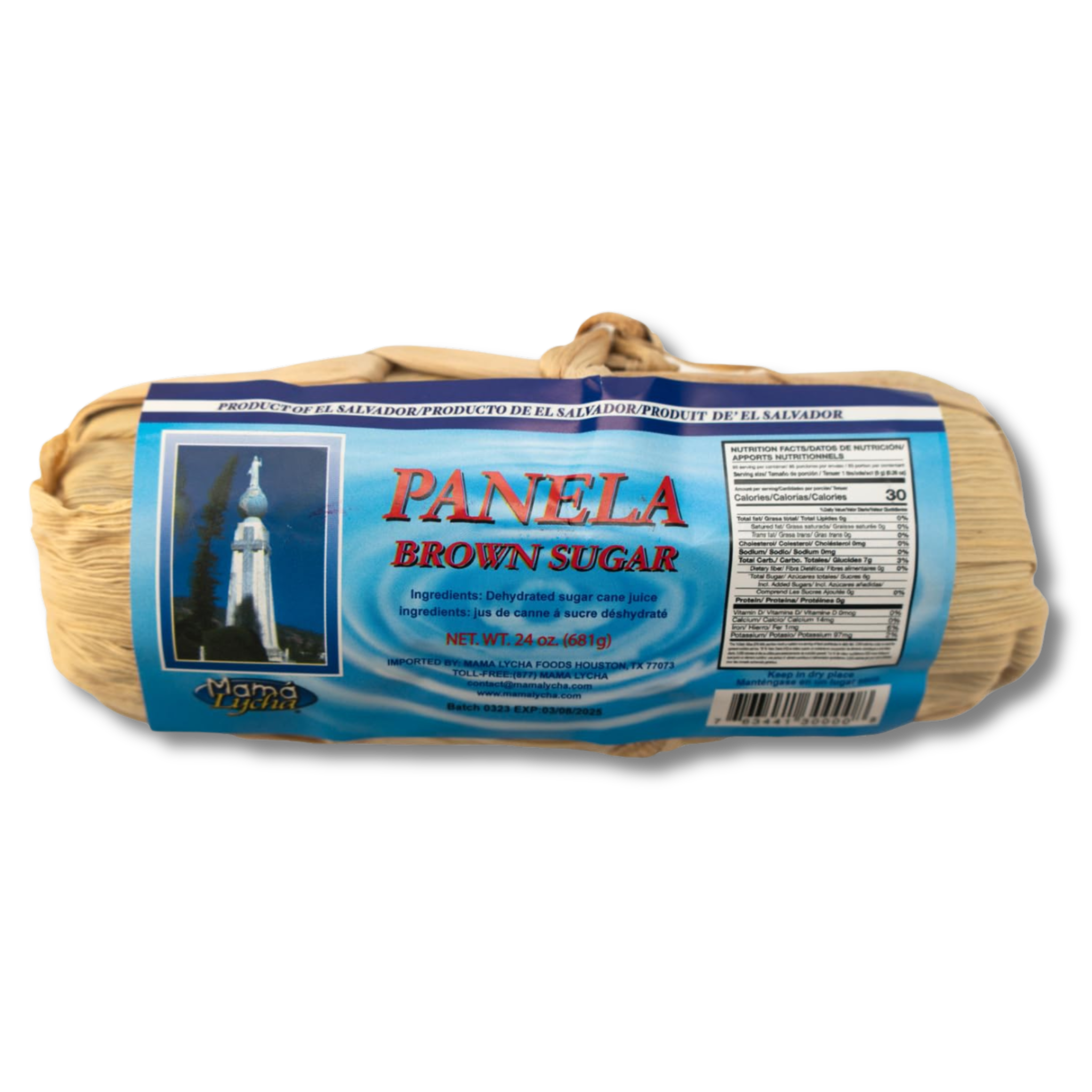 Panela Mama Lycha (Brown Sugar) 24 Oz